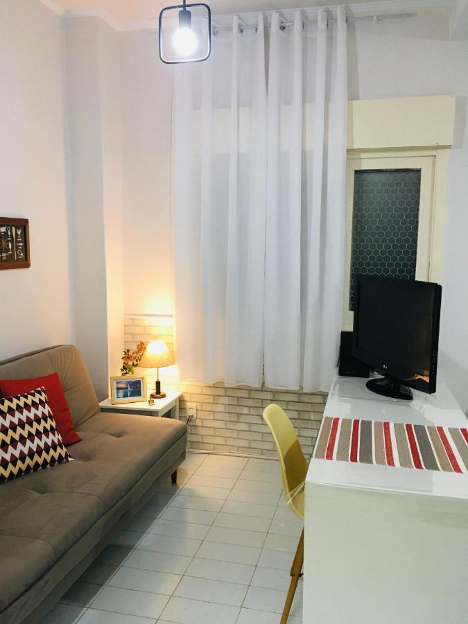 Apartamento Kitnet Aconchegante Beira Mar. Santos  Exterior foto