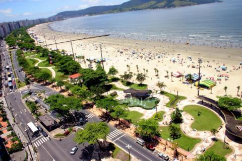 Apartamento Kitnet Aconchegante Beira Mar. Santos  Exterior foto