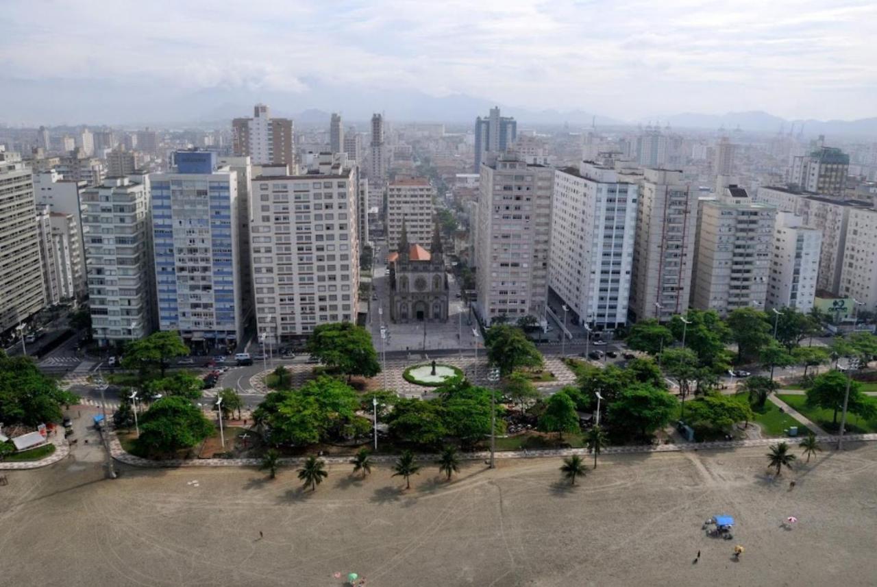 Apartamento Kitnet Aconchegante Beira Mar. Santos  Exterior foto