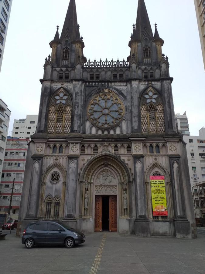 Apartamento Kitnet Aconchegante Beira Mar. Santos  Exterior foto